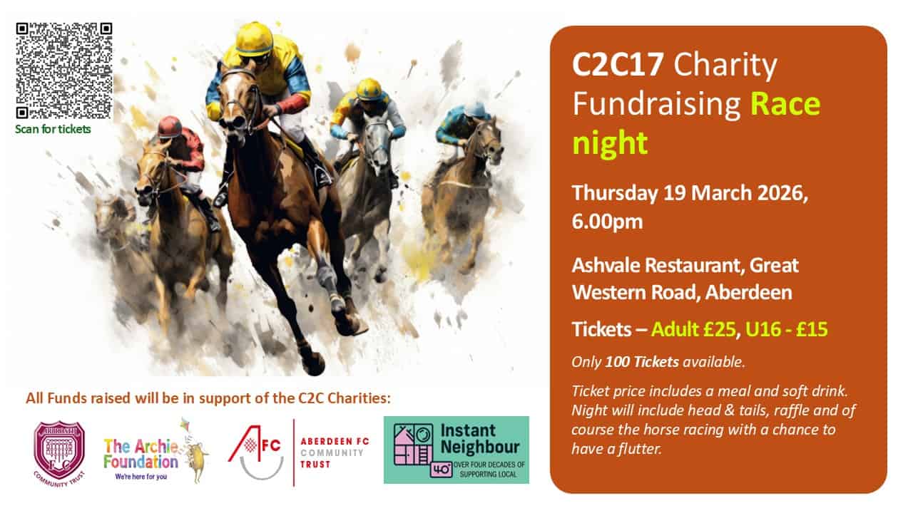 C2C17 Charity Fundraising Race Night | Instant Neighbour
